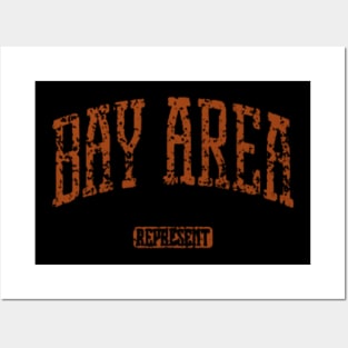 Bay Area Represent Sweatshirt Men Crewneck Bay Are Posters and Art